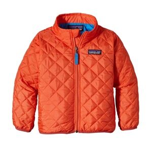 Patagonia Nano Puff Puffer Jacket Kids 5T orange